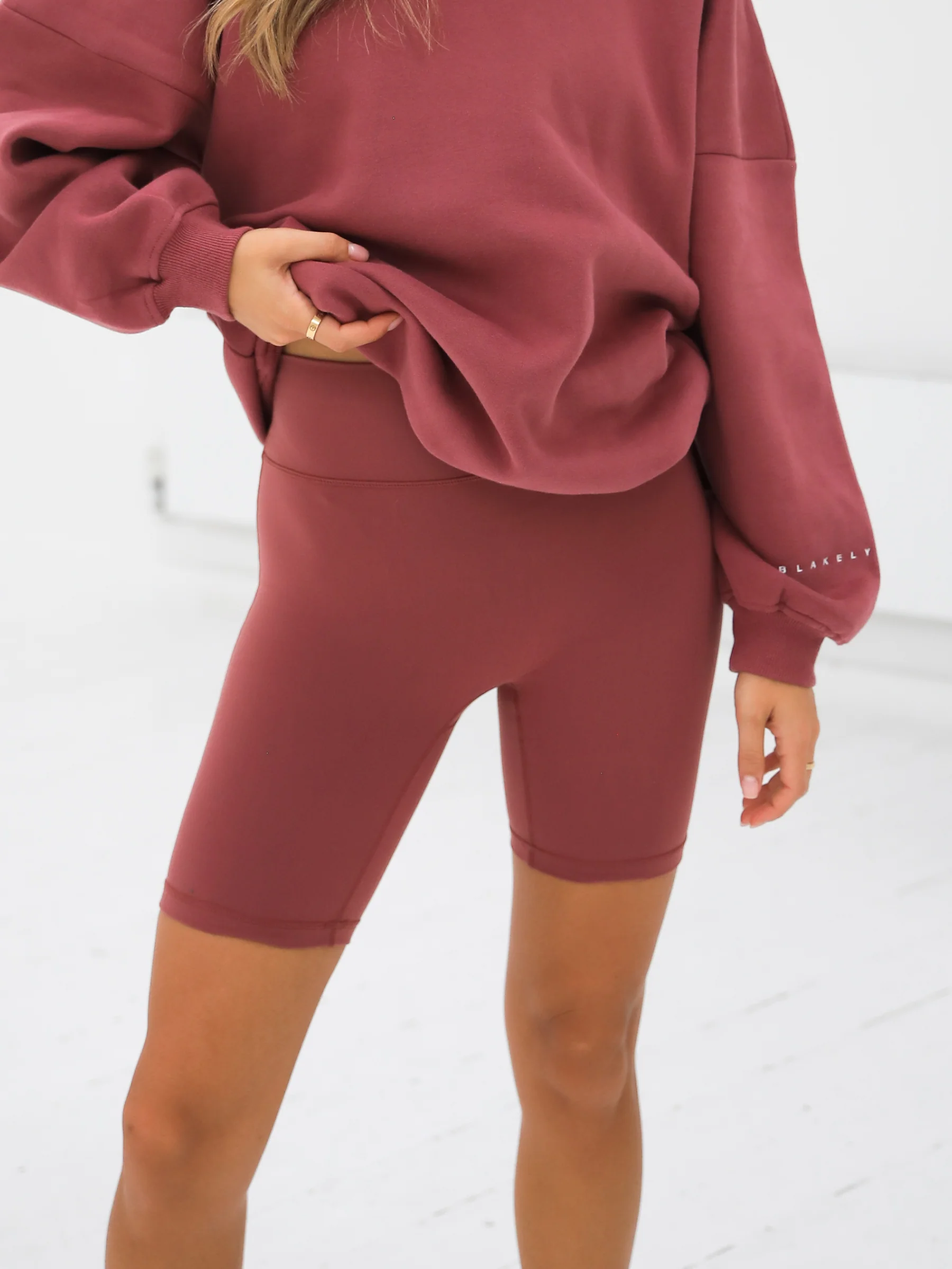 Ultimate Soft Lifestyle Shorts - Berry - Image 4
