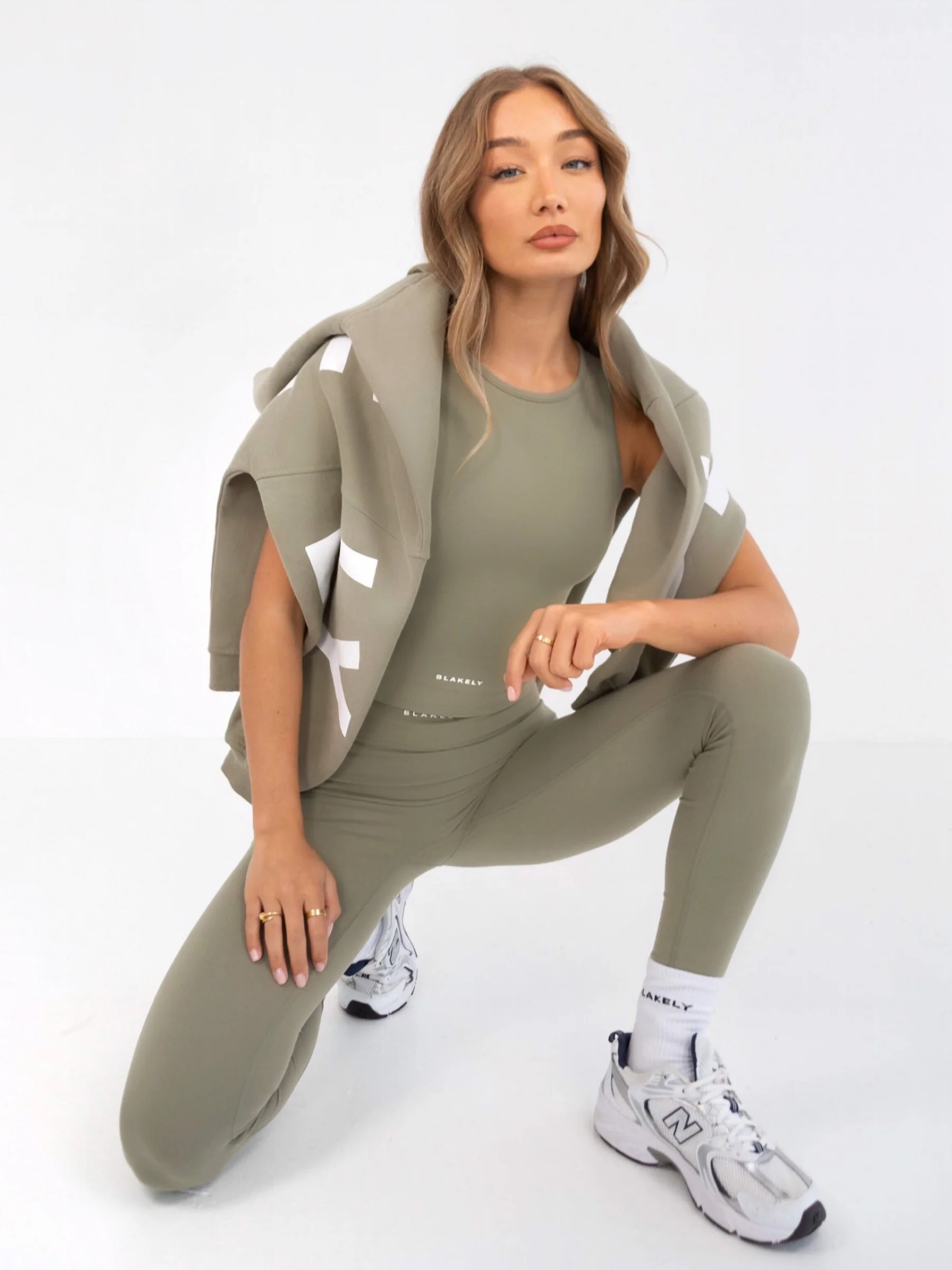 Ultimate Soft Lifestyle Leggings - Olive - Image 3