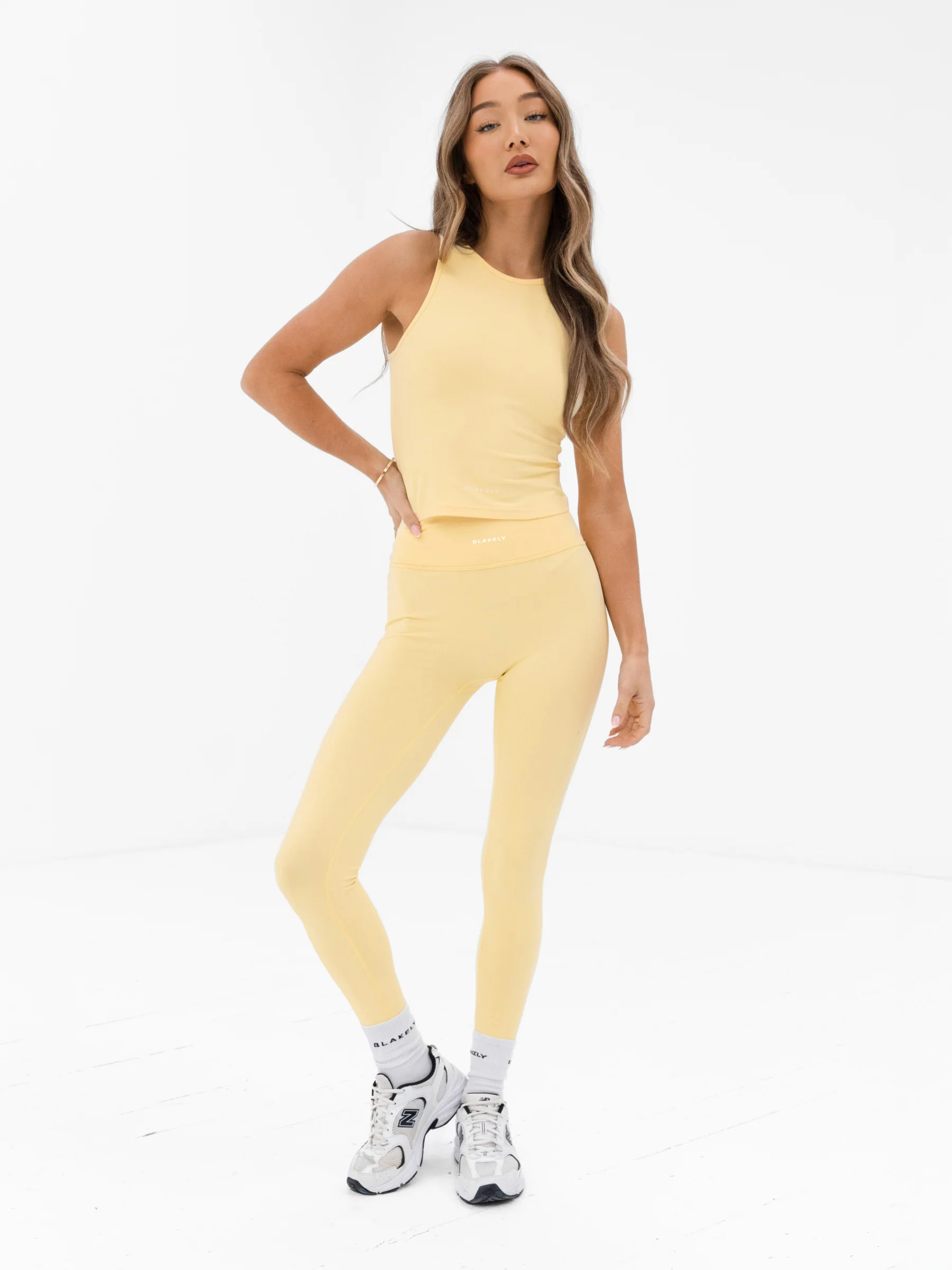 Ultimate Soft Lifestyle Leggings - Butter Yellow - Image 6