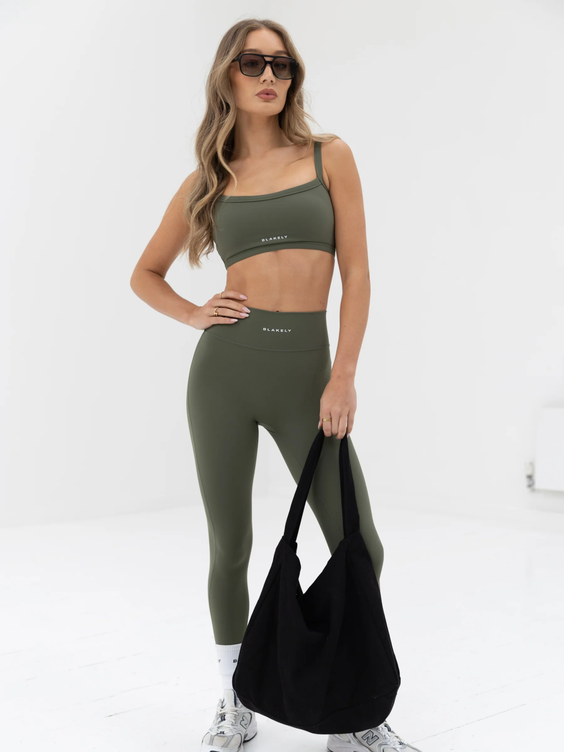 Ultimate Sports Bra - Khaki Green - Image 5