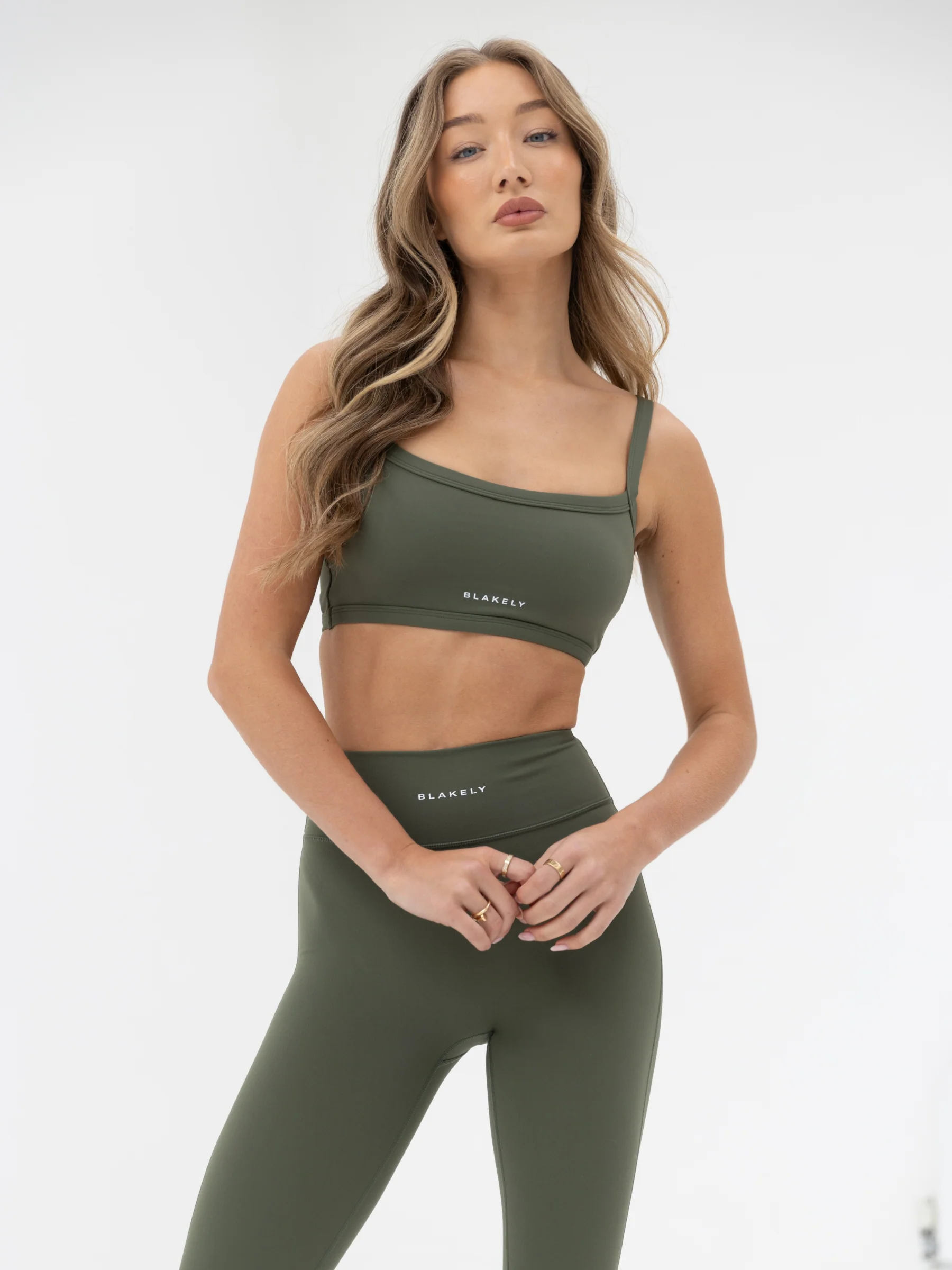 Ultimate Sports Bra - Khaki Green - Image 6