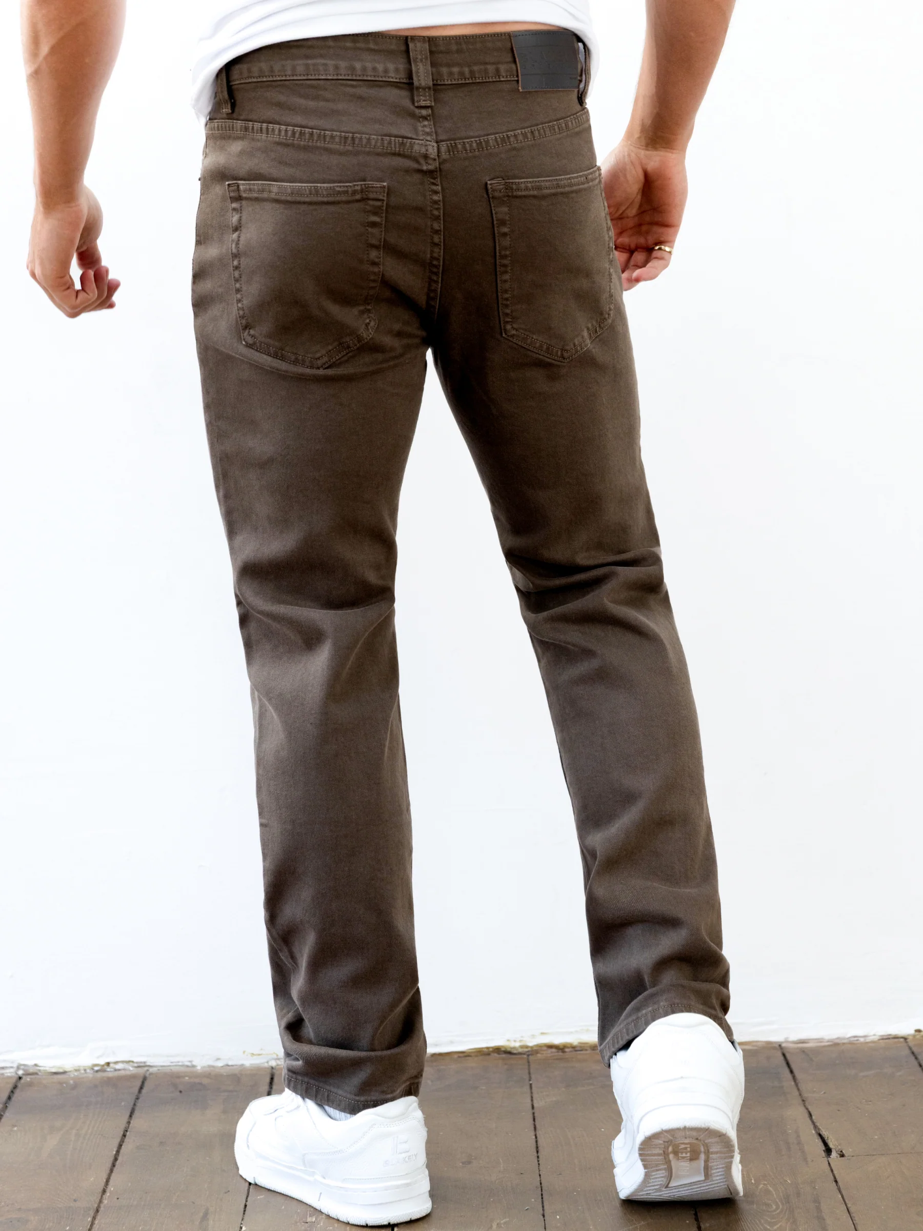 Vol.13 Straight Jeans - Brown - Image 2