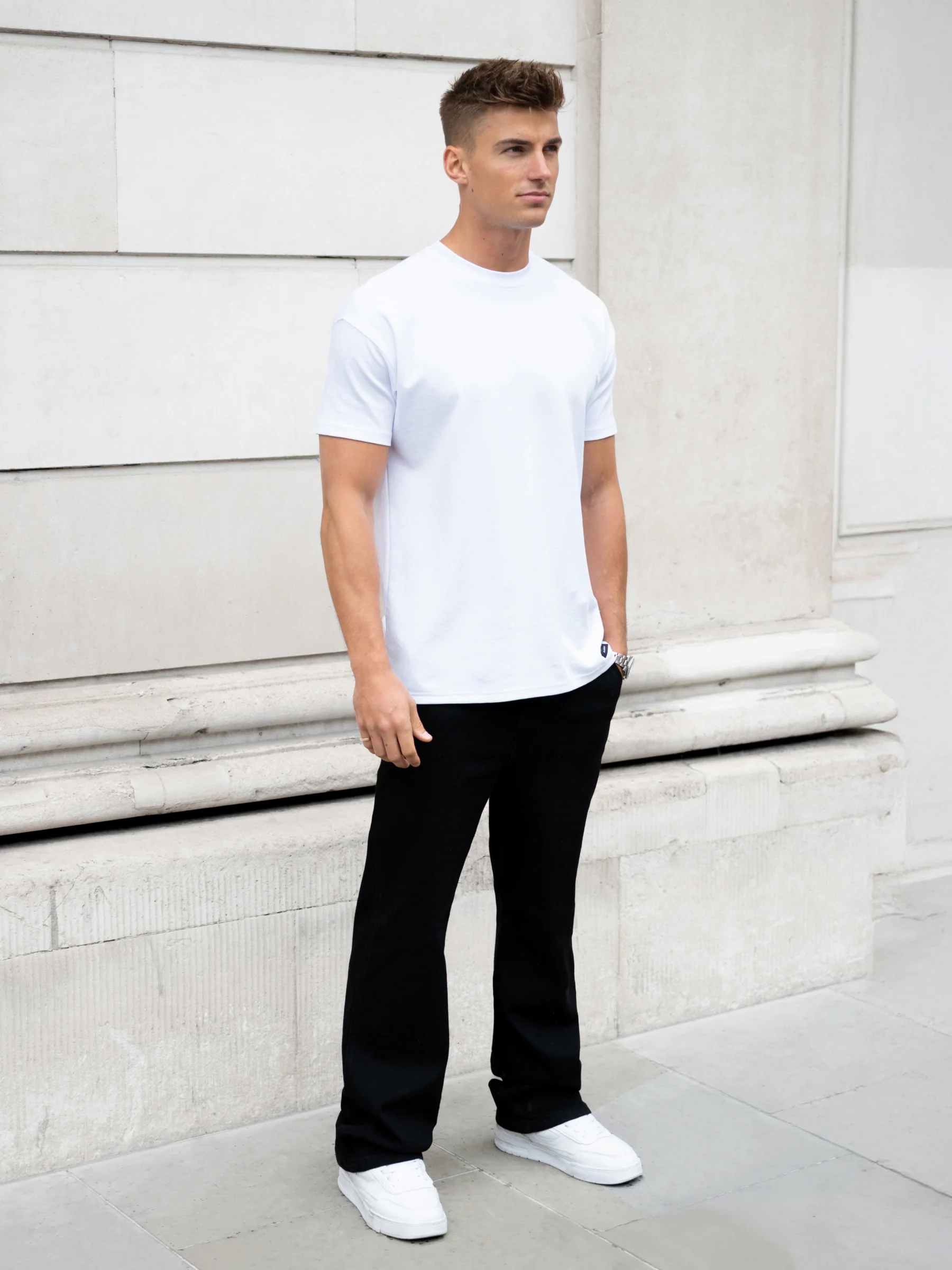 Vol.17 Straight Leg Jeans - Black - Image 3