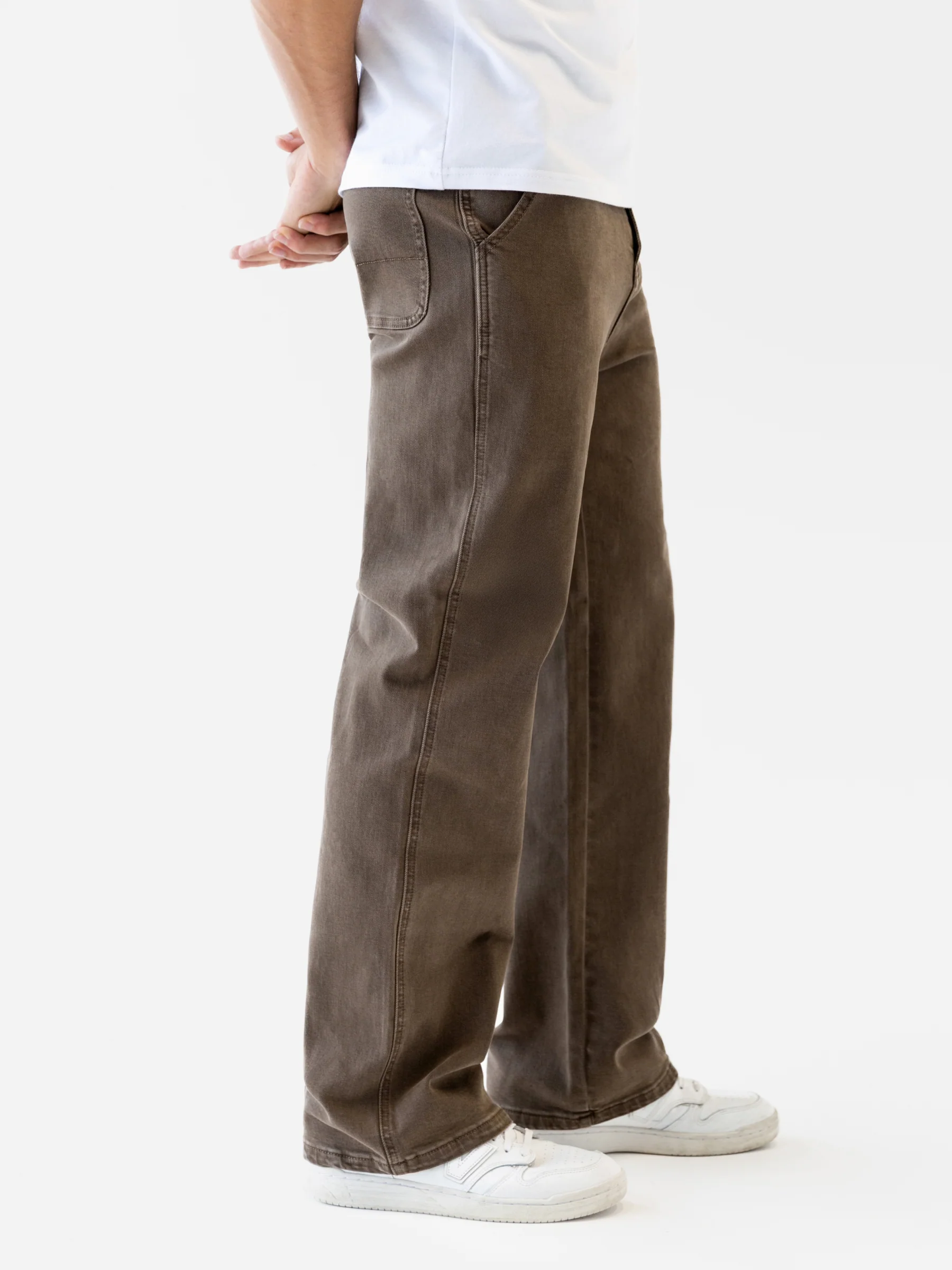 Vol.17 Straight Leg Jeans - Brown - Image 5