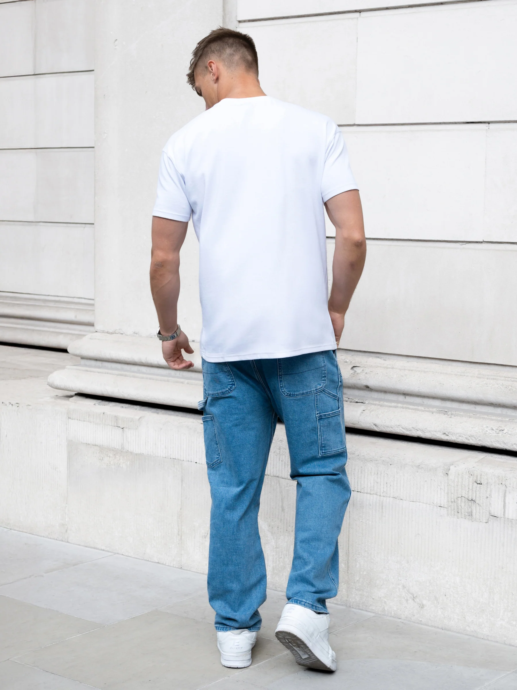 Vol.21 Panel Jeans - Blue - Image 4
