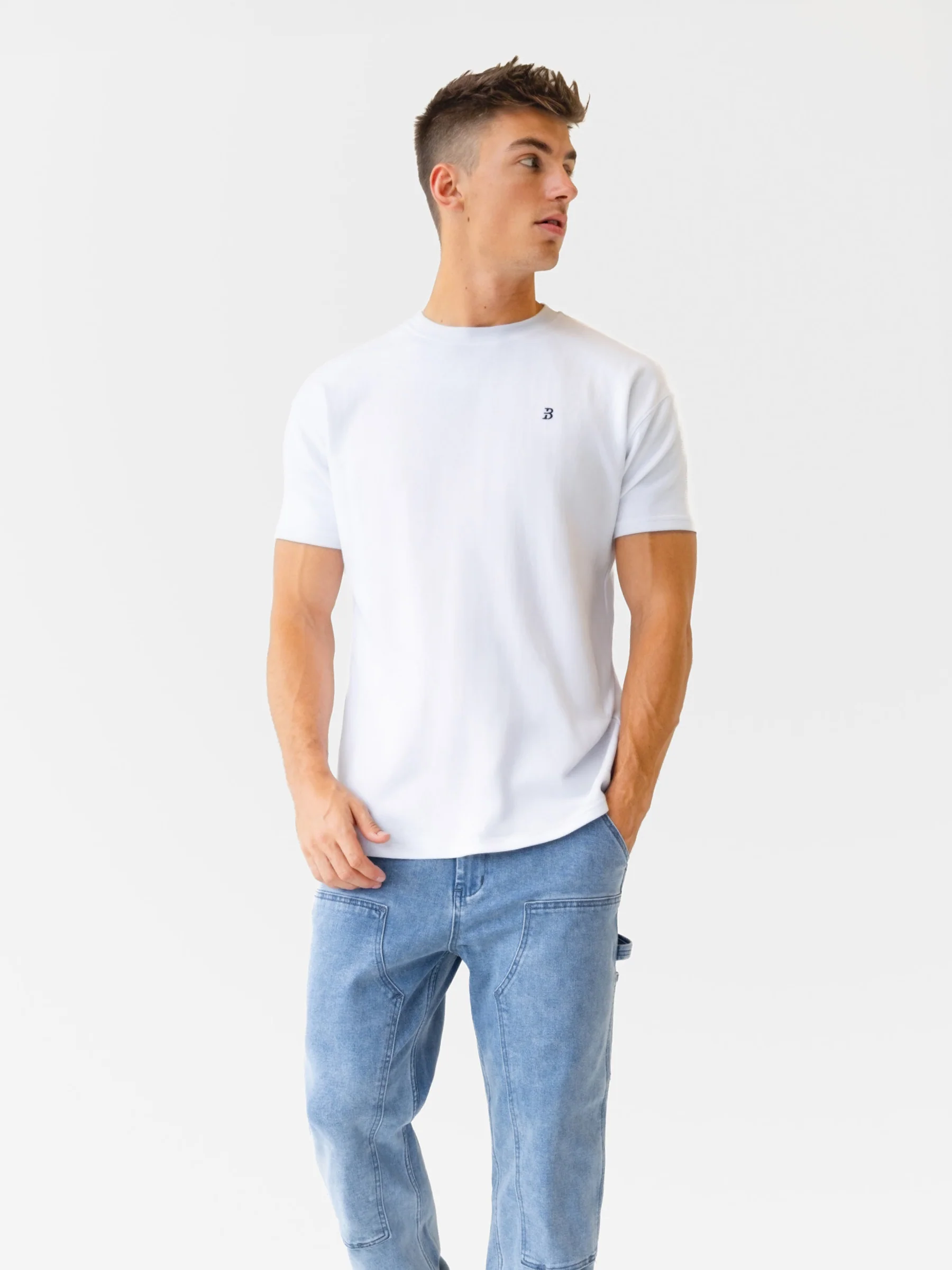 Vol.21 Panel Jeans - Washed Blue - Image 5